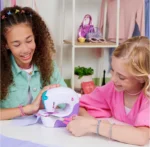 Stitch ‘N Style Fashion Studio by Spin Master – Kids Sewing Machine with Pre-Threaded Fabric & Smart Sensor | DIY Fashion Kit for Ages 8+