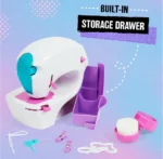 Stitch ‘N Style Fashion Studio by Spin Master – Kids Sewing Machine with Pre-Threaded Fabric & Smart Sensor | DIY Fashion Kit for Ages 8+