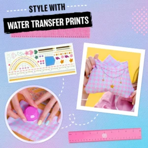 Stitch ‘N Style Fashion Studio by Spin Master – Kids Sewing Machine with Pre-Threaded Fabric & Smart Sensor | DIY Fashion Kit for Ages 8+