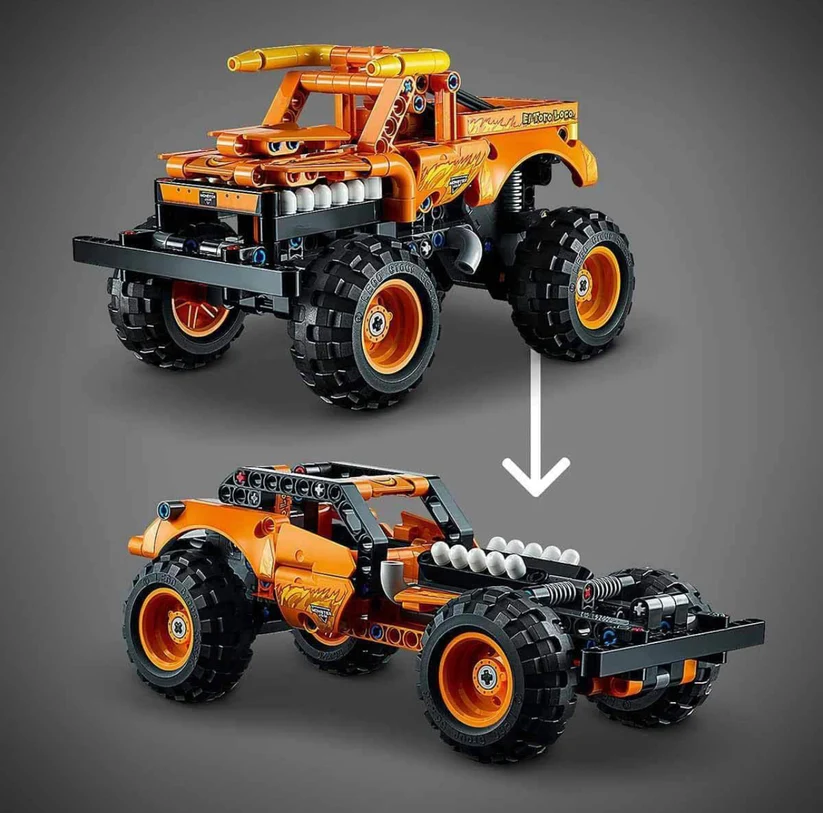 TechBrick - Stunt Buggy Building Blocks 246 Pcs (2)