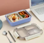 2 Grid-Spill Free-Stainless Steel Lunchbox-5