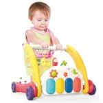 2 In 1 Baby Walker & Piano Rack - Baby Gym Play Mat - 4
