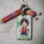 2-in-1 ID Holder and Keychain-3D-Premium Quality-3