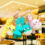 3D Cute Animal Keychain with Squishy Eyes-1