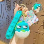 3D Cute Animal Keychain with Squishy Eyes-4