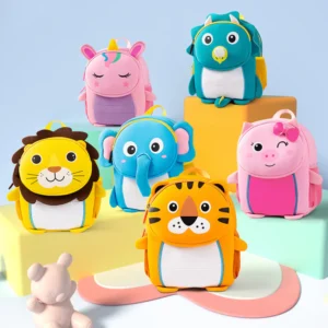 3D Safari Animal Backpack Fun Lightweight Animal Bag for Kids Toddlers