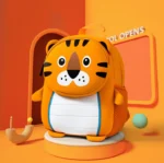 3D Safari Animal Backpack Fun Lightweight Animal Bag for Kids Toddlers Tiger