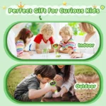 Advanced Microscope - 16M - HD Screen - 8 LED Lights-11