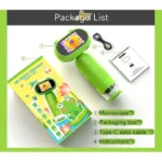 Advanced Microscope - 16M - HD Screen - 8 LED Lights-8