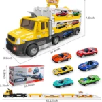 Container Truck - 4.6ft Foldable Track-Ejection Car-12