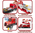 Container Truck - 4.6ft Foldable Track-Ejection Car-8