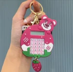Cute Keychain with Calculator and Game-2