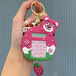 Cute Keychain with Calculator and Game-2