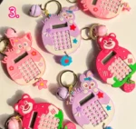 Cute Keychain with Calculator and Game-3