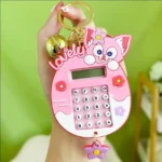 Cute Keychain with Calculator and Game-4