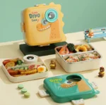 Dino Eye - Spill Free Steel Lunch Box-1