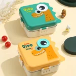 Dino Eye - Spill Free Steel Lunch Box-5
