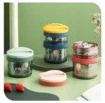 Double Layered SS Lunchbox-1