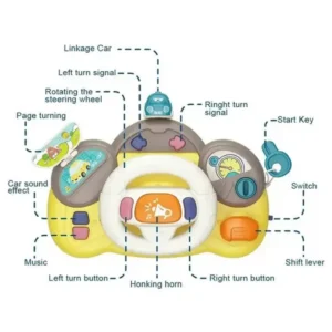 Drive with Dad - Baby Steering Wheels-2