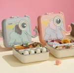 Elephant Eye - Spill Free Steel Lunch Box-4