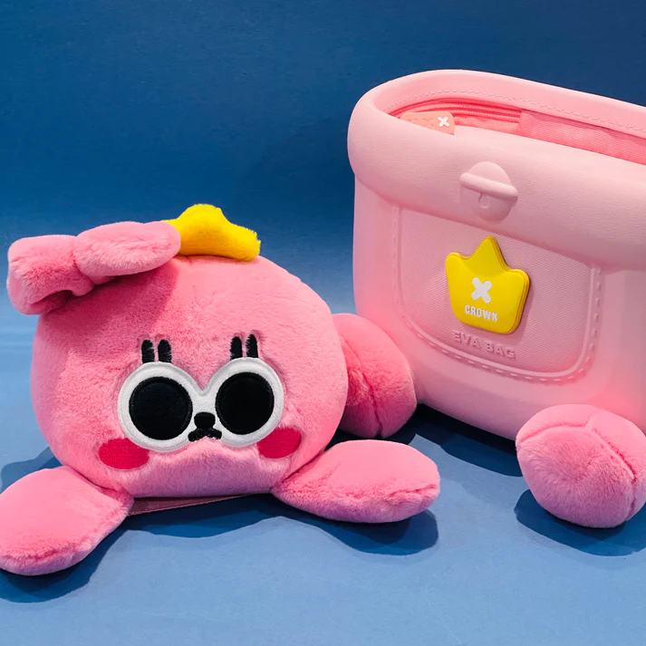 Cartoon backpack with plush character – soft and fun school bag for toddlers