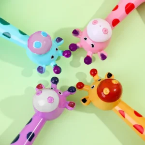 Girraffe Telescopic Suction Cup Toys - LED Light - Pop Tubes-3