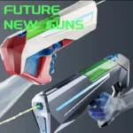 HydroBlaze X1000 - 42cm - High-Pressure Electric Water Gun - LED Lights-9