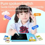 LCD Tablet + English Speaking Educational Cards-4
