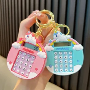 Lovely Keychain with Calculator and Game-3