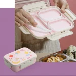 Lunchbox - 3 Compartments - Spill Free - Opaque-2