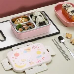 Lunchbox - 3 Compartments - Spill Free - Opaque-8