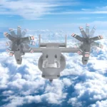 Military Airplane - Metal MV-22 Osprey Transport-9