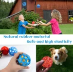 Moon Ball Bouncy Coral Ball Anti Stress Ball (Pack of 1 - Multicolor)-11