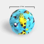 Moon Ball Bouncy Coral Ball Anti Stress Ball (Pack of 1 - Multicolor)-9