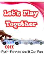 Musical Police Car - Metal, Lights and Super Fast-4
