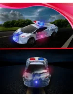 Musical Police Car - Metal, Lights and Super Fast-5