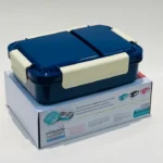 Opaque Lid-Spill Free 2 Grids Lunchbox-2