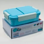 Opaque Lid-Spill Free 2 Grids Lunchbox-4