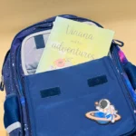 Peilijia Super Cute Kids Backpack Adorable Space Design Premium Quality School Bag Front pocket