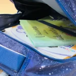 Peilijia Super Cute Kids Backpack Adorable Space Design Premium Quality School Bag Open