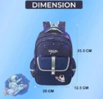 Peilijia Super Cute Kids Backpack Adorable Space Design Premium Quality School Bag dimension