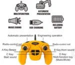 RC Excavator - 1-14 6 Channel Engineering Bulldozer-4
