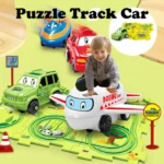 Rail Car Puzzle - Electric-1-car track