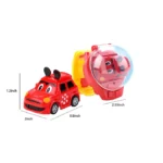 Remote Controlled Wristwatch Toy - Racing Car for Kids-4