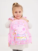 Smiggle Jr Stylish Backpack 14 Lightweight School Bag for Kids Peppapig Girl Front