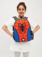 Smiggle Jr Stylish Backpack 14 Lightweight School Bag for Kids Spiderman Front Girl