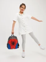 Smiggle Jr Stylish Backpack 14 Lightweight School Bag for Kids Spiderman Girl
