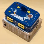 Space World - 100% Spill Free Lunchbox-blue
