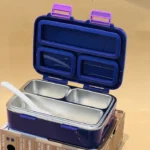 Space World - 100% Spill Free Lunchbox-purple