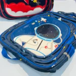 Study Companion 13 Backpack 3D Design with Air Cushion for Toddlers Kids Space